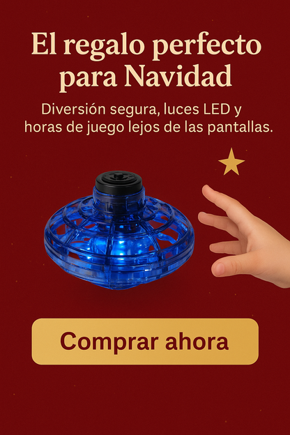 Spinner Volador LED Maxiball – Diversión Ilimitada para Niños